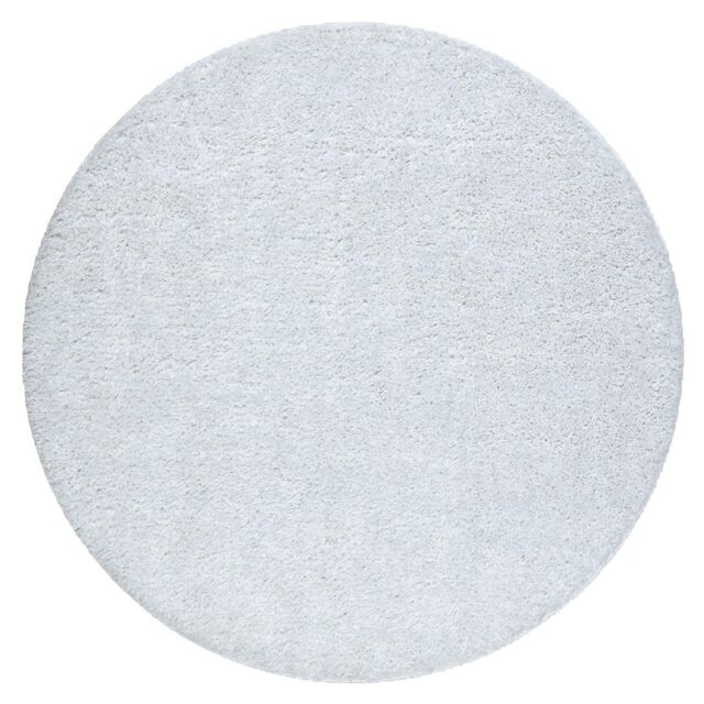 RugsX Dywaniki Łazienkowe Rug in White - Size: 100 cm diameter - image 1