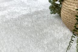 RugsX Dywaniki Łazienkowe Rug in White - Size: 100 cm diameter - thumbnail 5