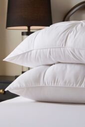 Hotel Pure Luxury Premium Suite Pleated Pillow Pair in White - thumbnail 2