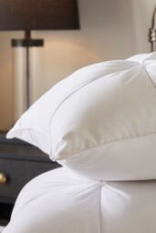 Hotel Pure Luxury Premium Suite Pleated Pillow Pair in White - thumbnail 3