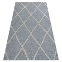 RugsX House Sisal Rug in Grey - Size: 140 cm x 190 cm - thumbnail 1