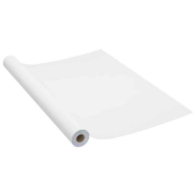 Berkfield Home Self-adhesive Furniture Films 2 pcs White 500x90 cm PVC - image 1
