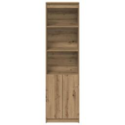 Berkfield Home Highboard Artisan Oak 50x35x180 cm Engineered Wood in Brown - Size: 50 x 35 x 180 cm - thumbnail 6