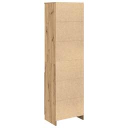 Berkfield Home Highboard Artisan Oak 50x35x180 cm Engineered Wood in Brown - Size: 50 x 35 x 180 cm - thumbnail 8