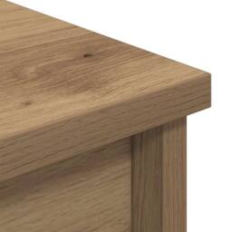 Berkfield Home Highboard Artisan Oak 50x35x180 cm Engineered Wood in Brown - Size: 50 x 35 x 180 cm - thumbnail 9