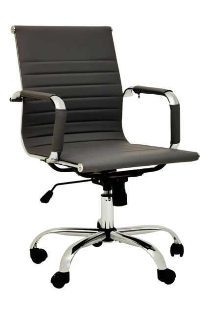 Orsina Ergonomic Black Low Back Home Office Chair, Comfortable Work From Home Chair, Movable Ergonomic Work Chair - image 1