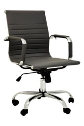 Orsina Ergonomic Black Low Back Home Office Chair, Comfortable Work From Home Chair, Movable Ergonomic Work Chair - thumbnail 7