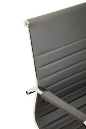 Orsina Ergonomic Black Low Back Home Office Chair, Comfortable Work From Home Chair, Movable Ergonomic Work Chair - thumbnail 6