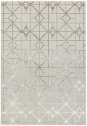 The Rug Shop UK Grey Modern Geometric Easy To Clean Cotton Backing Area Rug - Size: 240 cm x 340 cm - thumbnail 6