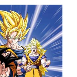 Dragon Ball Z Super Saiyan Fleece Anime Goku Blanket - Size: Crib - thumbnail 2