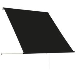 Berkfield Home Retractable Awning 100x150 cm Anthracite in Black - thumbnail 3