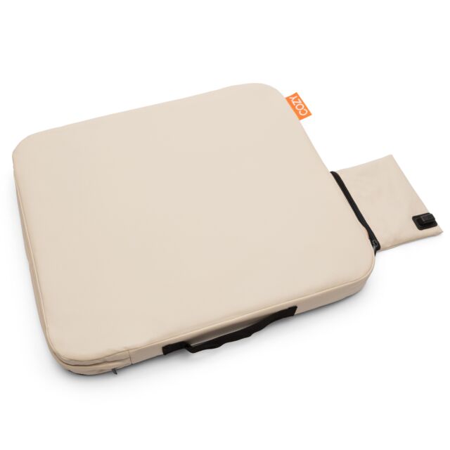 Bodi-Tek COZY Cordless Heated Seat Pad - JORD in Light Beige - Size: 45 cm x 45 cm - image 1