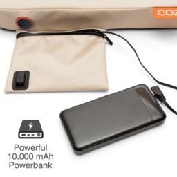 Bodi-Tek COZY Cordless Heated Seat Pad - JORD in Light Beige - Size: 45 cm x 45 cm - thumbnail 5