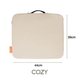 Bodi-Tek COZY Cordless Heated Seat Pad - JORD in Light Beige - Size: 45 cm x 45 cm - thumbnail 7