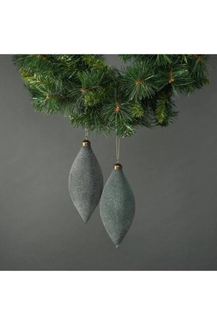 KDMD Celeste Drop Bauble Jade Set of 4 in Grey - image 1