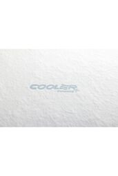 The Foam People Cooling Foam Mattress Topper 2.5cm Thick Extreme Cooling Technology in White - Size: Double - thumbnail 4