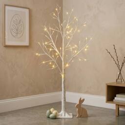 Garden Greatness 3ft Light Up LED Easter Birch Tree - Size: 1 Pack - thumbnail 1