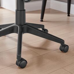 FurnitureboxUK Ubico Black Mesh & Fabric Office Chair - thumbnail 8