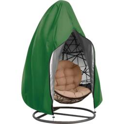 EONLION Hanging Swing Egg Chair Cover Waterproof in Green - Size: 100 cm - thumbnail 1