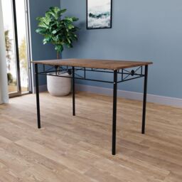 Home Discount Vida Designs Roslyn 4 Seater Dining Set Kitchen Dining Set in Brown - thumbnail 5