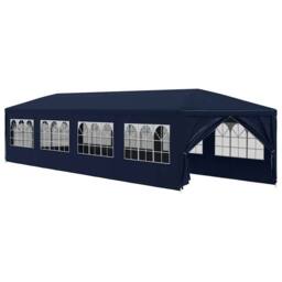 Berkfield Home Garden Marquee 3x12 m Blue