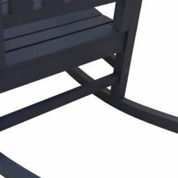 Berkfield Home Modern 3 Piece Garden Lounge Set Navy Blue HDPE - thumbnail 7