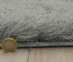 The Rug Shop UK Grey Handmade Modern Easy to clean Plain Rug - Size: 200 cm x 300 cm - thumbnail 2
