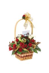 KDMD Check Mate Basket Brown Christmas Ornament - thumbnail 7