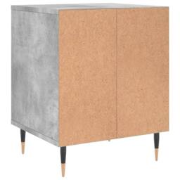Berkfield Home Modern Bedside Cabinets 2 pcs Concrete Grey 40x35x50 cm Engineere - Size: 40 x 35 x 50 cm - thumbnail 7