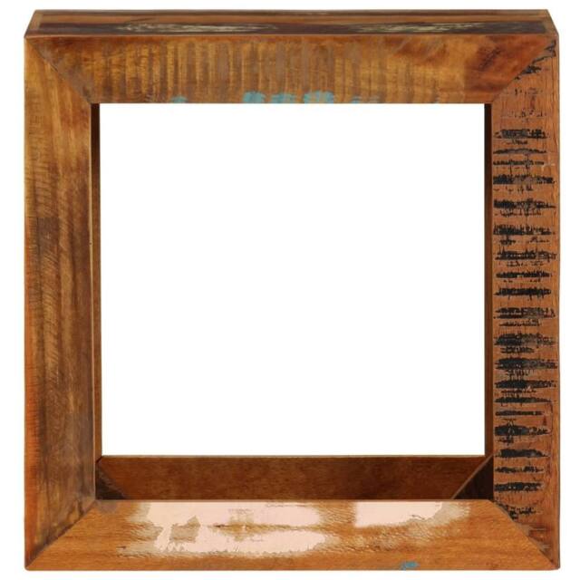 Berkfield Home Stool 40x30x40 cm Solid Reclaimed Wood in Brown - Size: 40 x 30 x 40 cm - image 1