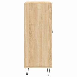 Berkfield Home Sideboard Sonoma Oak 69.5x34x90 cm Engineered Wood in Brown - thumbnail 6