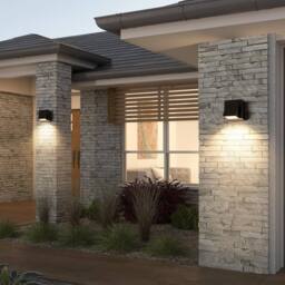 Goeco LED Wall Light, Outdoor/Indoor IP65, 5 W 3000 K, for Garden, Garage in Black - thumbnail 5