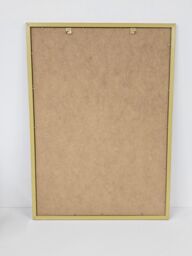 Mafett Set of 3 Abstract Circle Canvas Wall Art in Beige - Size: A2 - thumbnail 3