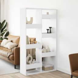 Berkfield Home Room Divider White 100x33x175 cm Engineered Wood - Size: 100 x 33 x 175 cm