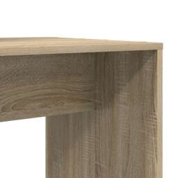 Berkfield Home with Shelf with Storage Sonoma oak Engineered wood in Brown - thumbnail 7