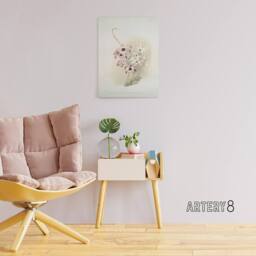 "Artery8 Frederick Sander Dendrobium Venus & Cassiope Orchid Canvas Art Print - Size: W12"" x H16""" - thumbnail 3