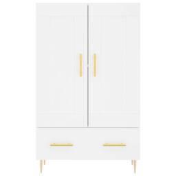 Berkfield Home Highboard White 69.5x31x115 cm Engineered Wood - thumbnail 5