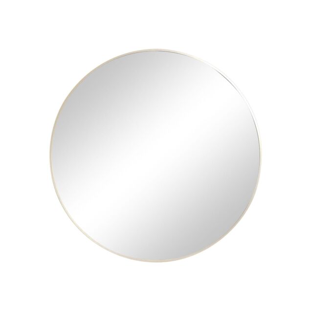 Melody Maison Large Round Champagne Wall Mirror - 80cm X 80cm in Metallic Gold - Size: 80 cm X 80 cm - image 1