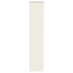 Berkfield Home Roller Blind Blackout Off-White 50x210 cm Fabric Width 45.7 cm Polyester in White