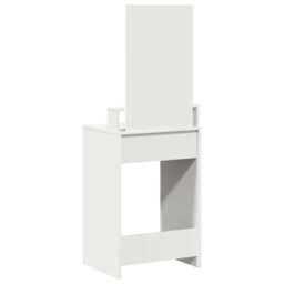 Berkfield Home White Dressing Table with Drawers - 50x41x140 cm - Size: 50 x 41 x 140 cm - thumbnail 7