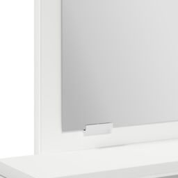 Berkfield Home White Dressing Table with Drawers - 50x41x140 cm - Size: 50 x 41 x 140 cm - thumbnail 9