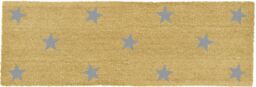 Artsy Mats Grey Multi Stars Patio Doormat in Beige - Size: 40 cm x 120 cm - thumbnail 4