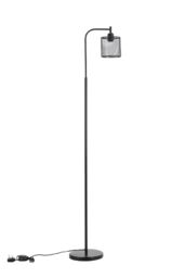 Living and Home 165.5cm Corner Standing Metal Floor Lamp with Foot Switch - thumbnail 5