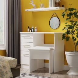 Ready Assembled 2 U Carlton Vanity (Ready Assembled) in White - Size: Medium