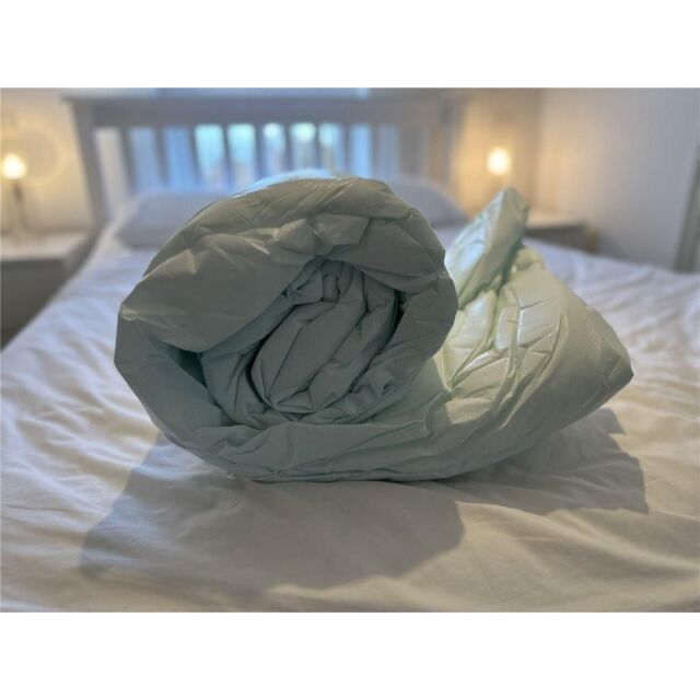 Clifton Waterproof Green Tint Fire Resistant Duvet - 10.5 Tog - Size: Double - image 1