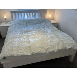 Clifton Waterproof Green Tint Fire Resistant Duvet - 10.5 Tog - Size: Double - thumbnail 2