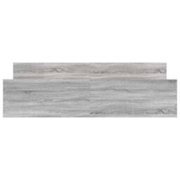 Berkfield Home Durable Bed Frame with Headboard & Footboard Grey Sonoma 180x20 - Size: Super King - thumbnail 5