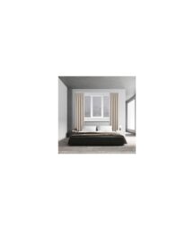 New Edge Blinds Silver Fineline Aluminium Curtain Track - Size: 500 cm width x 101 cm drop - thumbnail 2