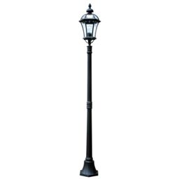 Netlighting Ledbury 1 Light Outdoor Lamp Post Black IP44 E27 - thumbnail 1