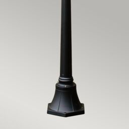 Netlighting Ledbury 1 Light Outdoor Lamp Post Black IP44 E27 - thumbnail 2
